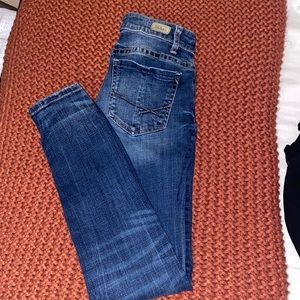 BKE jeans size 25 dark blue skinny